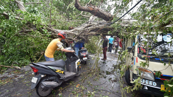 পশ্চিমবঙ্গের আম্ফান বিধ্বস্ত পরিস্থিতি