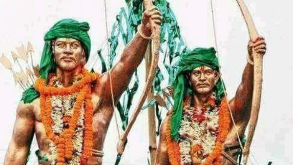 হুল দিবসের উদ্বোধন হল সিধু কানুর মূর্তি হুল দিবসের উদ্বোধন হল সিধু কানুর মূর্তি