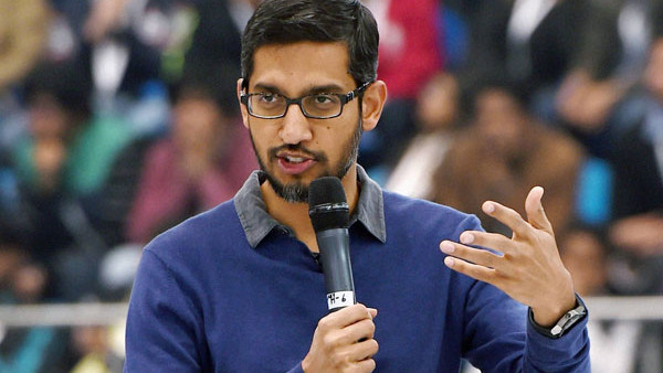 সুন্দর পিচাইয়ের বক্তব্য