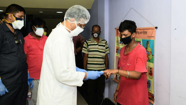 একটি কিটের মধ্যে ১০ জনের নমুনা পরীক্ষা