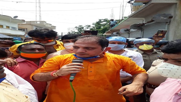বসিরহাটের এসপির অফিস ঘেরাও বিজেপির