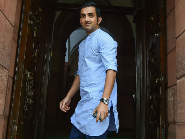 ২০১৭ সালে গৌতম গম্ভীর