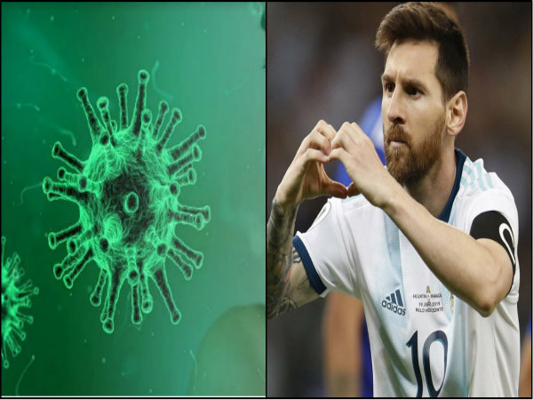 করোনা আক্রান্তদের সাহায্যে এগিয়ে এলেন মেসি