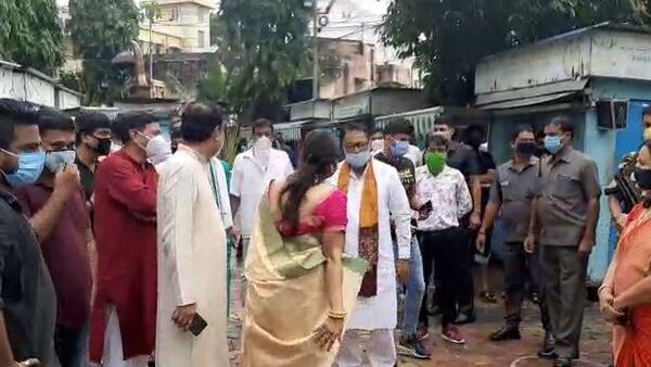 পুজো ঘিরে জটিলতা দেখা দিয়েছিল