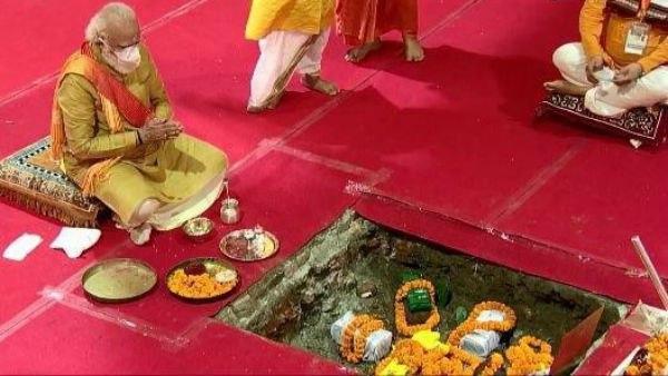 করোনা সংক্রমণের মাঝেই রাম মন্দির ভূমিপুজো