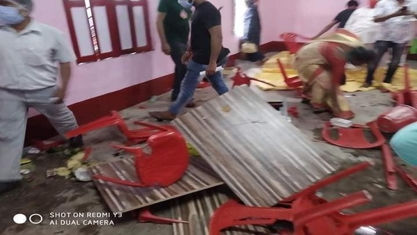 হাওড়ার বাঁকড়ায় সিপিএম-এর রক্তদান শিবিরে হামলা