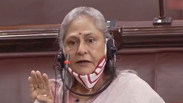 রাজ্যসভায় উত্তেজিত বার্তা জয়ার