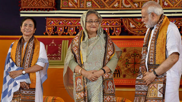 বাংলাদেশ, চিন ও ভারতের চাল