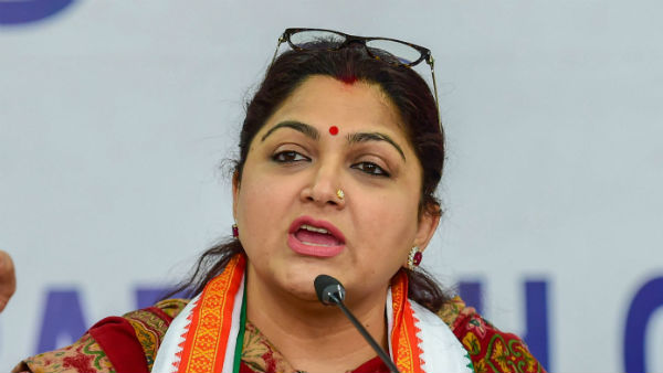 কংগ্রেস ছাড়লেন খুশবু সুন্দর