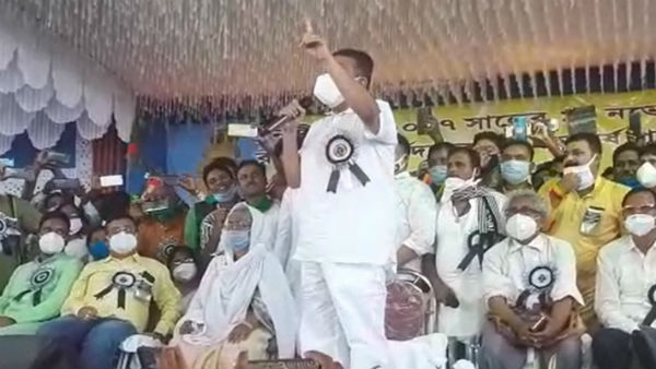 তৃণমূলের চিরাচরিত স্লোগান উধাও শুভেন্দু-কণ্ঠে