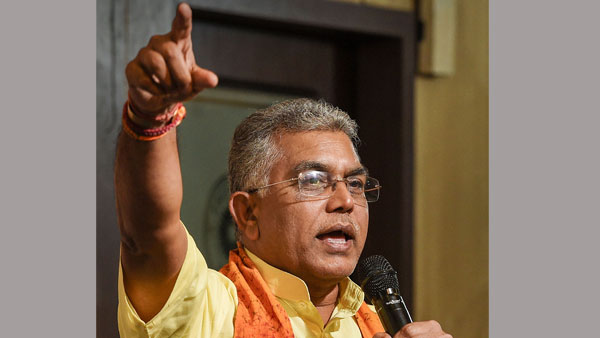 ভোটে কেন্দ্রীয় বাহিনী নিয়ে দিলীপ ঘোষ