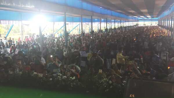 লোক সমাগম হয়েছিল ব্যাপক