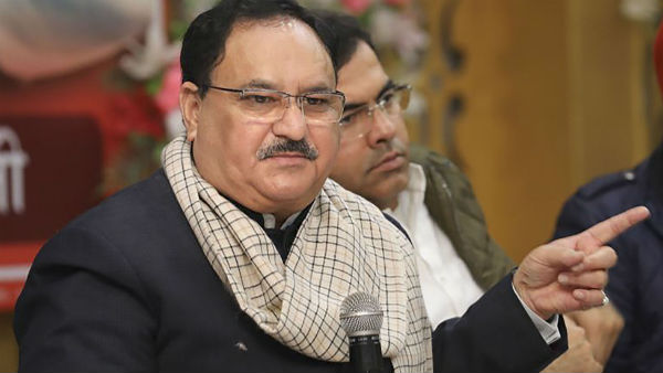 করোনা সংক্রমণ নিয়ে সরব হয়েছিলেন নাড্ডা