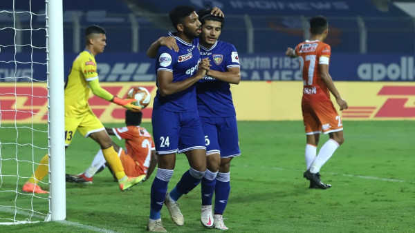 আইএসএল ২০২০-২১ : গতি ও পরিকল্পনায় ওড়িশাকে পিছনে ফেলল চেন্নাইইন, প্রথমার্ধের ফল ২-০ আইএসএল ২০২০-২১ : গতি ও পরিকল্পনায় ওড়িশাকে পিছনে ফেলল চেন্নাইইন, প্রথমার্ধের ফল ২-০