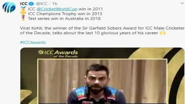 কোহলির কাছে দশকের সেরা ৩ মুহূর্ত