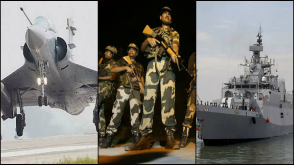 সবকটি বাহিনীই এই মহড়ায় অংশ নিয়েছে