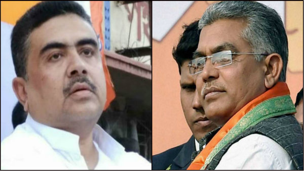 ঝাড়গ্রামে দিলীপ-শুভেন্দুর সভা
