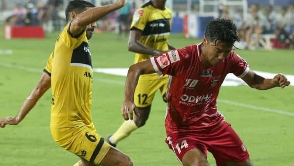 আইএসএল ২০২০-২১ : দুর্ধর্ষ হায়দরাবাদের বিরুদ্ধে ওড়িশার লড়াকু ড্র, ম্যাচের ফল ১-১ আইএসএল ২০২০-২১ : দুর্ধর্ষ হায়দরাবাদের বিরুদ্ধে ওড়িশার লড়াকু ড্র, ম্যাচের ফল ১-১