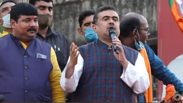আরামবাগে রোড শো শুভেন্দুর
