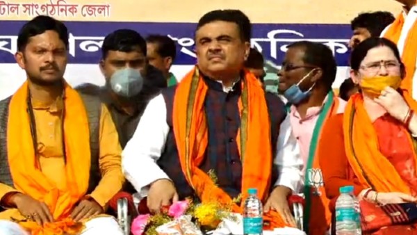 কেশপুরের সভা থেকে শুভেন্দুর আক্রমণ