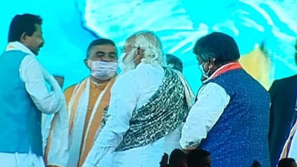হলদিয়ায় মোদী