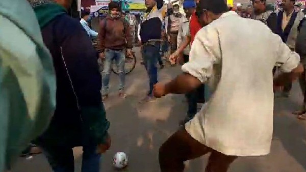 শান্তিপূর্ণ ভাবেই ধর্মঘট হচ্ছে