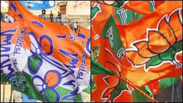 অন্যতম দুই প্রতিপক্ষ শাসক দল তৃণমূল ও বিজেপি