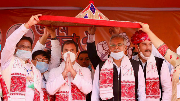 অসমে সিএএ বিরোধী সুর চড়িয়েছিলেন রাহুল গান্ধী