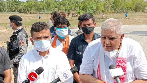 রাজ্যপালের সঙ্গে ছিলেন না কোনও বিজেপি নেতা