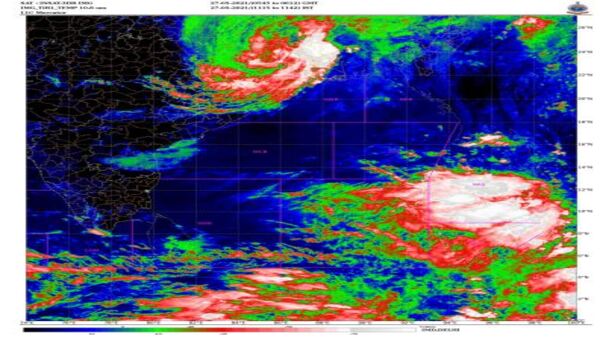 ভারী বৃষ্টিপাতের সতর্কবার্তা