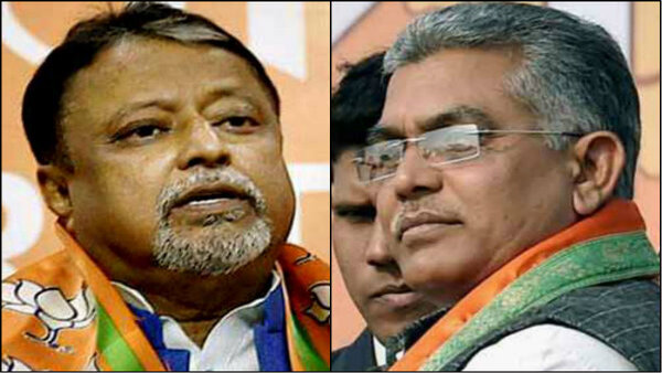 দিলীপ ঘোষকে নিয়ে 'বেসুরো' মুকুল