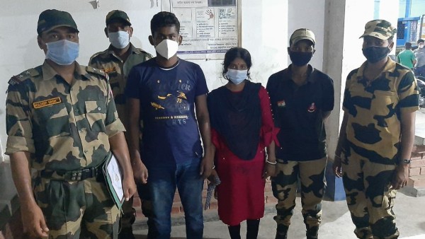 বিয়ের পরই গ্রেফতার দম্পতি