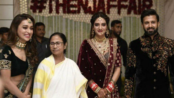 নুসরতের বিয়েতে মিমি