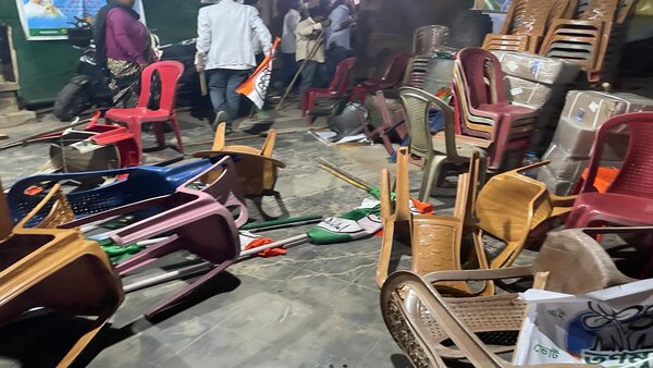 সুবল ভৌমিকের বাড়িতেও হামলা