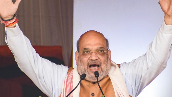 অমিত শাহের সঙ্গে মিছিলে নিশাদ পার্টি
