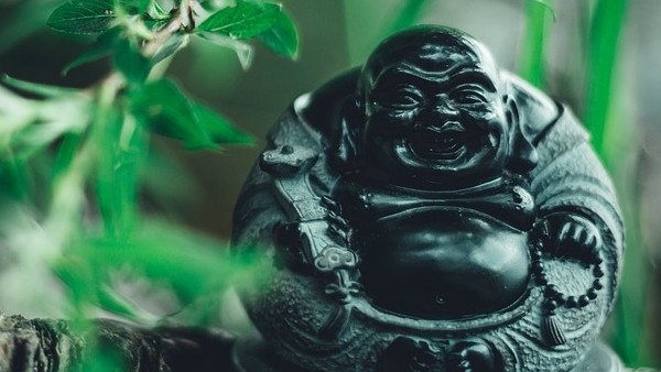 লাফিং বুদ্ধকে বাড়িতে থাকুন