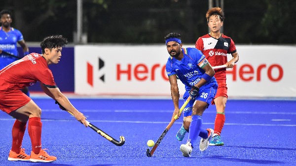 Asia Cup: ফাইনালে যাওয়া হল না ডিফেন্ডিং চ্যাম্পিয়ন ভারতের, ব্রোঞ্জ পদক জয়ের লক্ষ্যে বুধবার প্রতিপক্ষ জাপান Asia Cup: ফাইনালে যাওয়া হল না ডিফেন্ডিং চ্যাম্পিয়ন ভারতের, ব্রোঞ্জ পদক জয়ের লক্ষ্যে বুধবার প্রতিপক্ষ জাপান