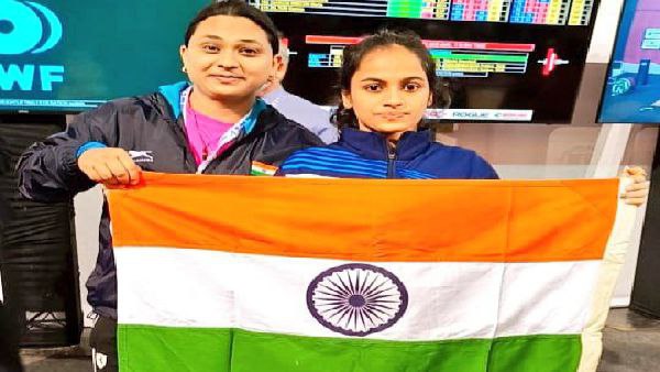 বিশ্ব জুনিয়র ভারোত্তোলনে সোনা জিতলেন হর্ষদা বিশ্ব জুনিয়র ভারোত্তোলনে সোনা জিতলেন হর্ষদা