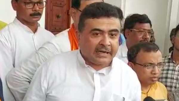 শুভেন্দু গড়েও বিক্ষোভ