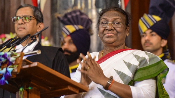 রাষ্ট্রপতি দ্রৌপদী মুর্মুর প্রথম বার্তা