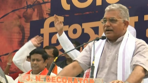 কেন্দ্রীয় বাহিনীর দাবি দিলীপের
