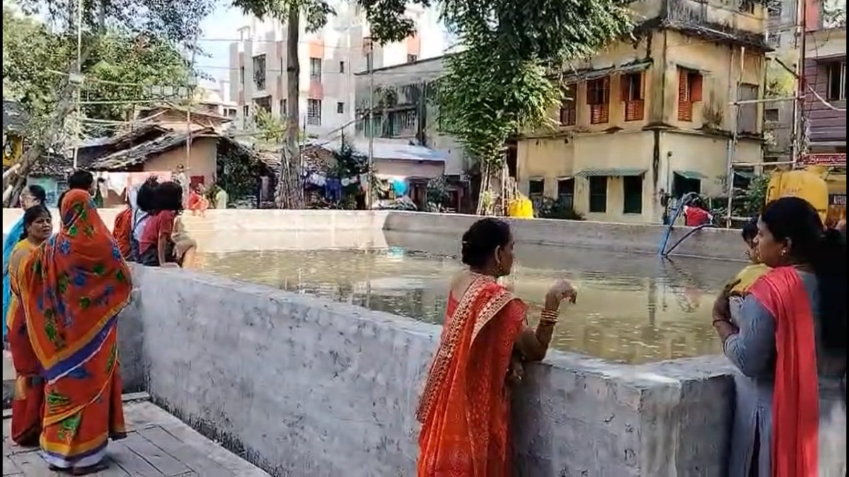ছটপুজোর জন্য এলাকাতেই কৃত্রিম জলাশয়, দূষণ রুখতে উদ্যোগী কলকাতা