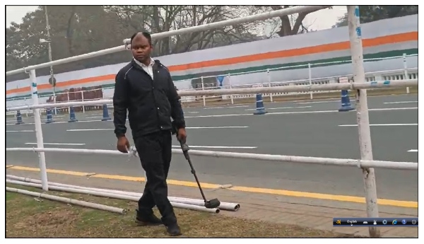 রেড রোডে বিশেষ নিরাপত্তা