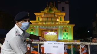 বিধি মেনে সতর্কতা মহম্মদ আলী পার্কের উদ্যোক্তাদের