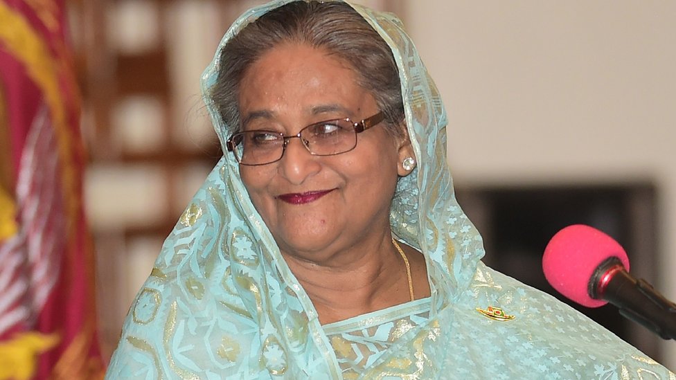 প্রধানমন্ত্রী শেখ হাসিনা।